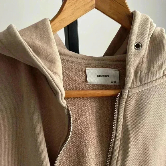 Joah Brown Empire zip up hoodie oversized OS - Picture 8 of 11